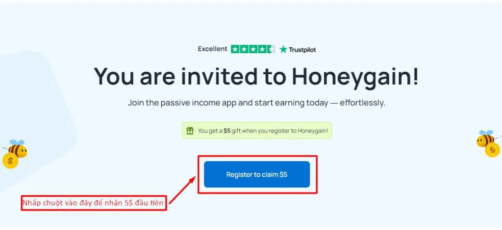 Cách Kiếm Tiền Trên Honeygain