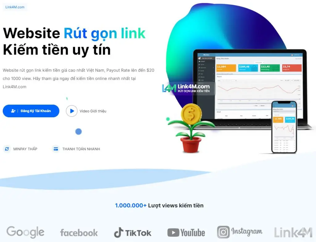 rút gọn link kiếm tiền 2022