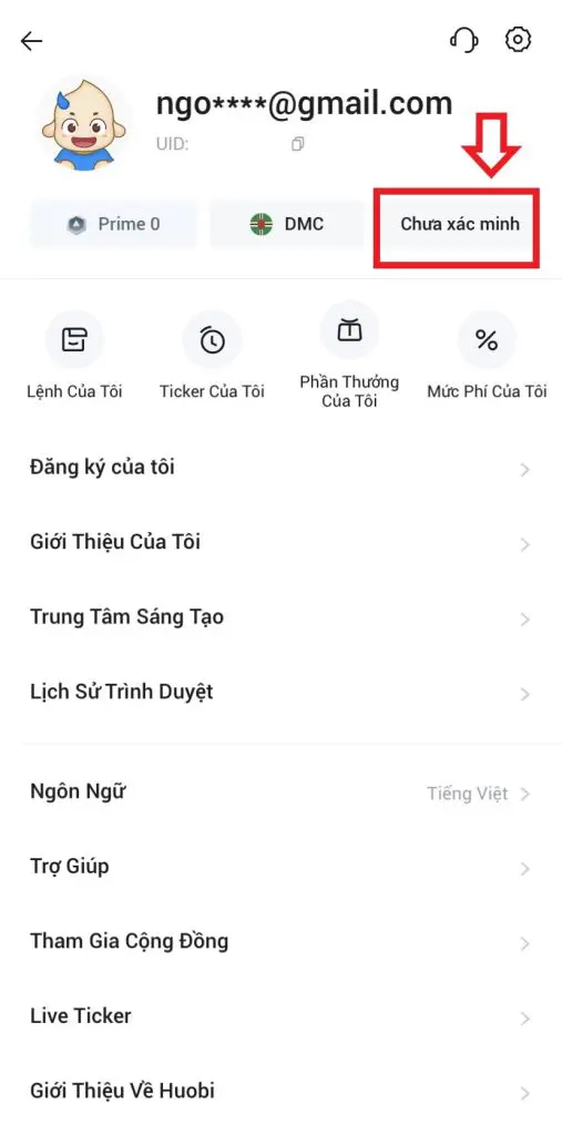 cách đăng ký tài khoản houbi