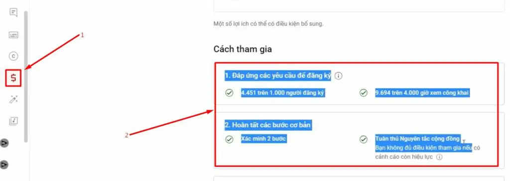 cách bật kiếm tiền youtube