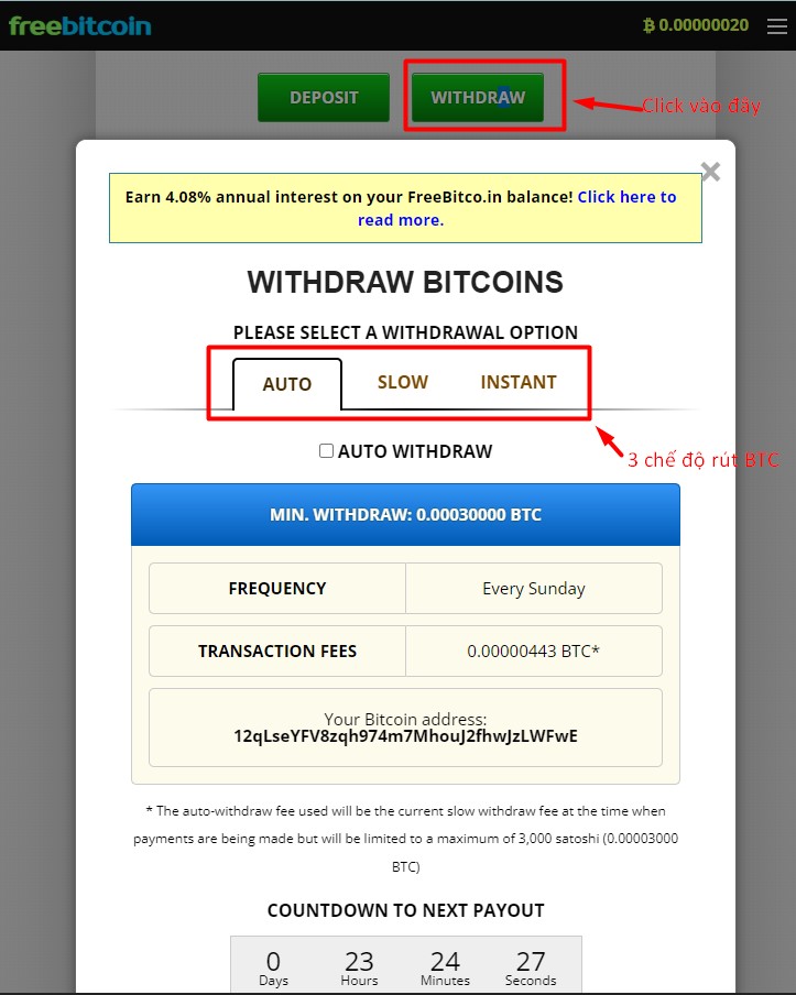 cách kiếm bitcoin miễn phí