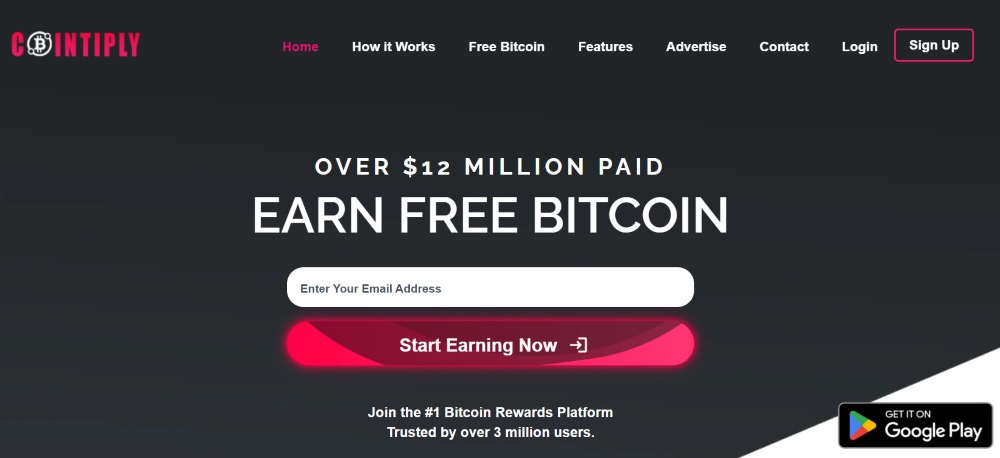 kiếm bitcoin miễn phí